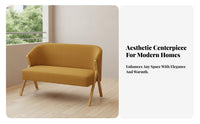 3 Pieces Nordic Design Two Armchairs and a Side Table space-saving Conversation Set Minimalist Aesthetic Indoor Furniture Leisure Seating for Apartment Dwellers, Hotel Managers, Living Room, Small Spaces, Balcony, Reception Area