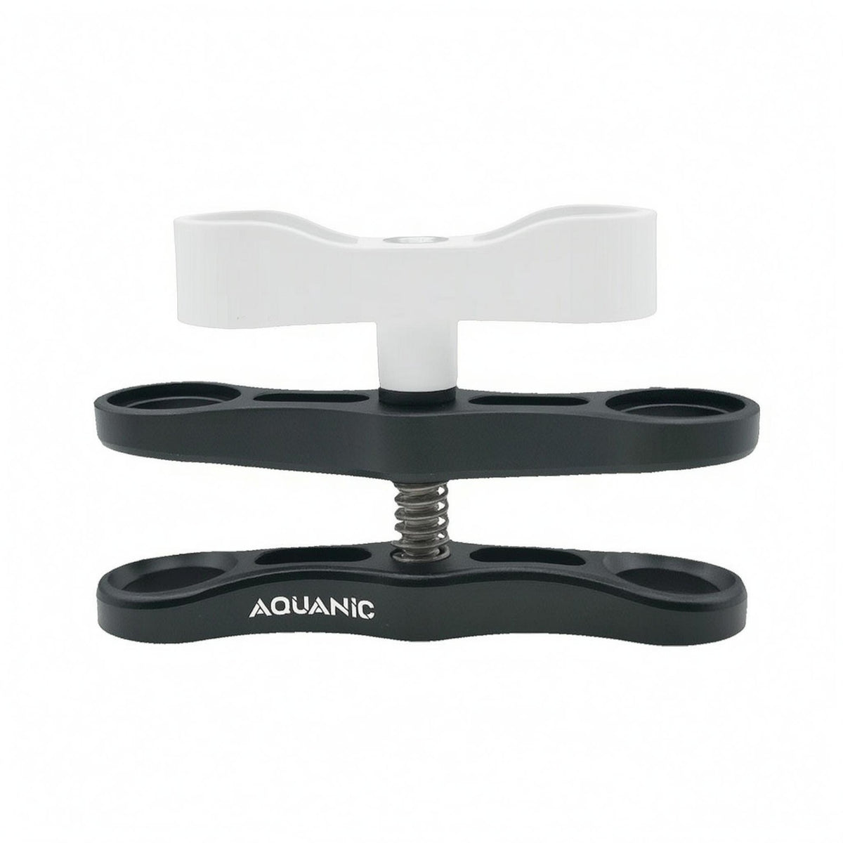 Aluminum Alloy Diving Photo Clamp Extended Coiled-Loaded Clamp Two-Tone Tool Hardware Multi Purpose for Underwater Photography