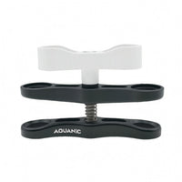 Aluminum Alloy Diving Photo Clamp Extended Coiled-Loaded Clamp Two-Tone Tool Hardware Multi Purpose for Underwater Photography