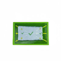 Portable Sequin Golf Hitting Mat Sturdy Rubber Base Golf Swing Path Mat Non-Slip Swing Path Analyzer Shock Absorbing for Golfers, Beginners, Home