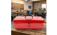 Metal Tool Box Long-Lasting Tool Box with Handle Heavy Duty for Car Trunk