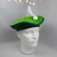 Fun Costume Accessory Golf Beret Hat Soft Look Golf Party Hat Decorative Headwear Lightweight