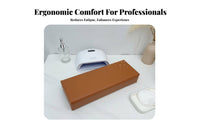 Waterproof Nail Hand Pillow and Mat Set Easy to Clean Manicure Arm Rest Cushion Set Comfortable for Manicurists, Beauty Professionals, Home