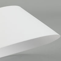 Translucent Flared Lampshade Shell Glossy Conical Lampshade Minimalist Lamp Shade Plain