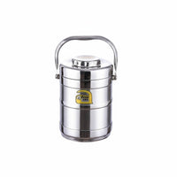 Stainless Steel Thermal Lunch Box Large Capacity Insulated Food Container Multi-Compartment Bento Box Leak-Resistant