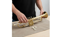 Brass Instrument Valve Replace Parts Metal Construction Trumpet Piston Components for Band Directors