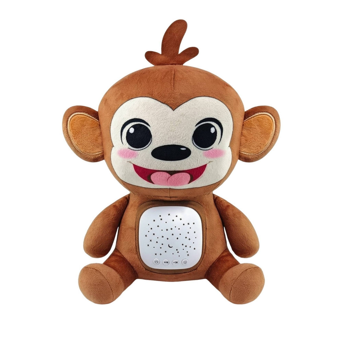 Soft Toy Monkey with Sound Machine Ambient Sound Toy Soothing for Travel