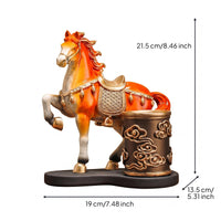 Horse Pen Holder Long-Lasting Horse Desk Organizer Easy to Clean for Study