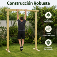 Square Wooden Arch for Wedding, Backdrop Support for Rituals and Photos, Rustic Garden and Event Decoration, Easy Assembly