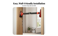 Quick Installation Doorway Pull-up Bar Secure Lock System Doorway Pull up Bar Door Frame Protection Heavy Duty for Beginners, Fitness Enthusiasts