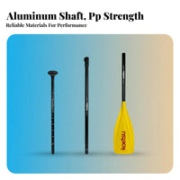 Adjustable Stand-up Paddleboard Paddle Ergonomic T-Handle Aluminum Paddleboard Oar Anti-Twist Clamp Stand up Paddleboard Oar