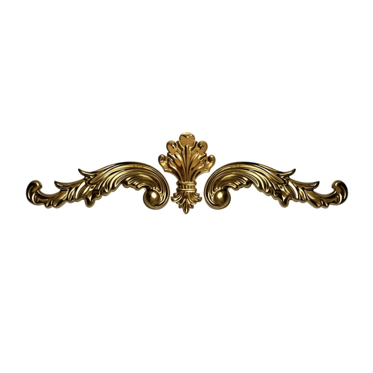 Gate Ornament with Scrollwork Stainless Steel Gate Topper Balanced for Homeowners, Courtyard Gates
