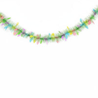 Festive Design Easter Tinsel Garland Easy Installation Easter Egg Garland Lightweight Hanging Streamer Long-Lasting for Teachers, Crafters, Classroom
