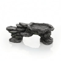 Resin Reptile Hide Realistic Reptile Cave with Arch Hollow Rock Cave Safe for Reptiles, Aquariums