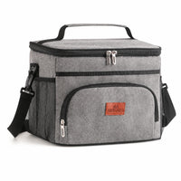Portable Cooler Bag with Shoulder Strap Lightweight Soft-Sided Cooler Compact Insulated Lunch Bag Leakproof for Picnics