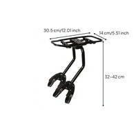 Rectangular Platform Rear Bike Cargo Rack Side Support Supports Mountain Bike Rear Rack Clamp-Style Vehicle Accessory