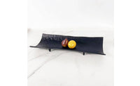 Art Display Tray Painted Finish Rectangular Metal Tray Aluminum Home Decor