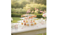 Sucker Display Stand Transparent Sucker Display Stand with Tiers Cake Sweet Treat Holder Reusable Polished for Bakers