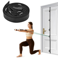 No Drill Door Anchor Strap Portable Hanging Exercise Door Anchor Long-Lasting Fitness Gear Heavy Duty for Home Gym, Travel