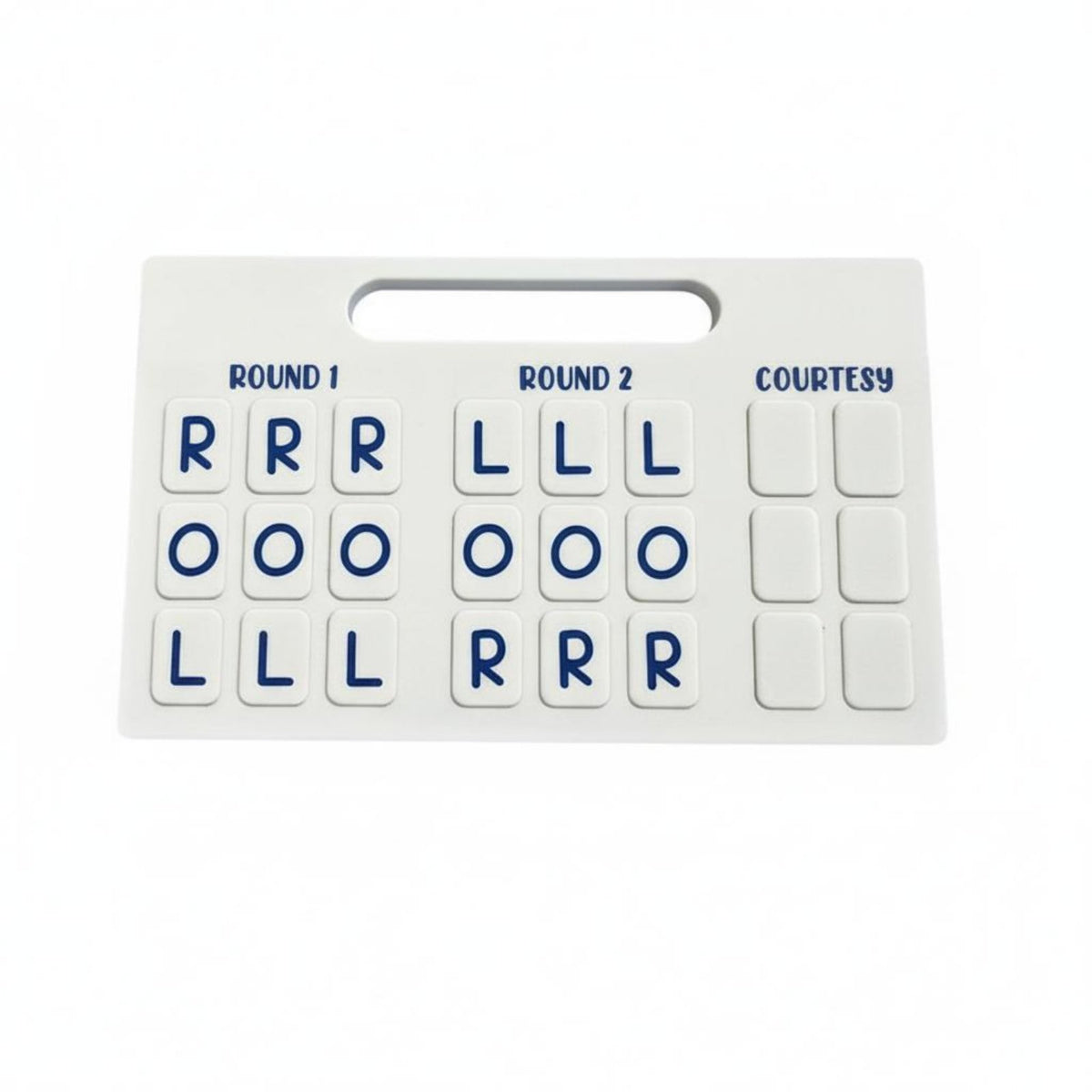 Portable Mahjong Practice Board Handled Design Mahjong Charleston Practice Board for Beginners