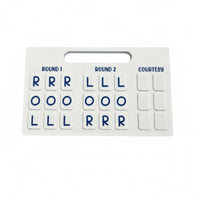 Portable Mahjong Practice Board Handled Design Mahjong Charleston Practice Board for Beginners