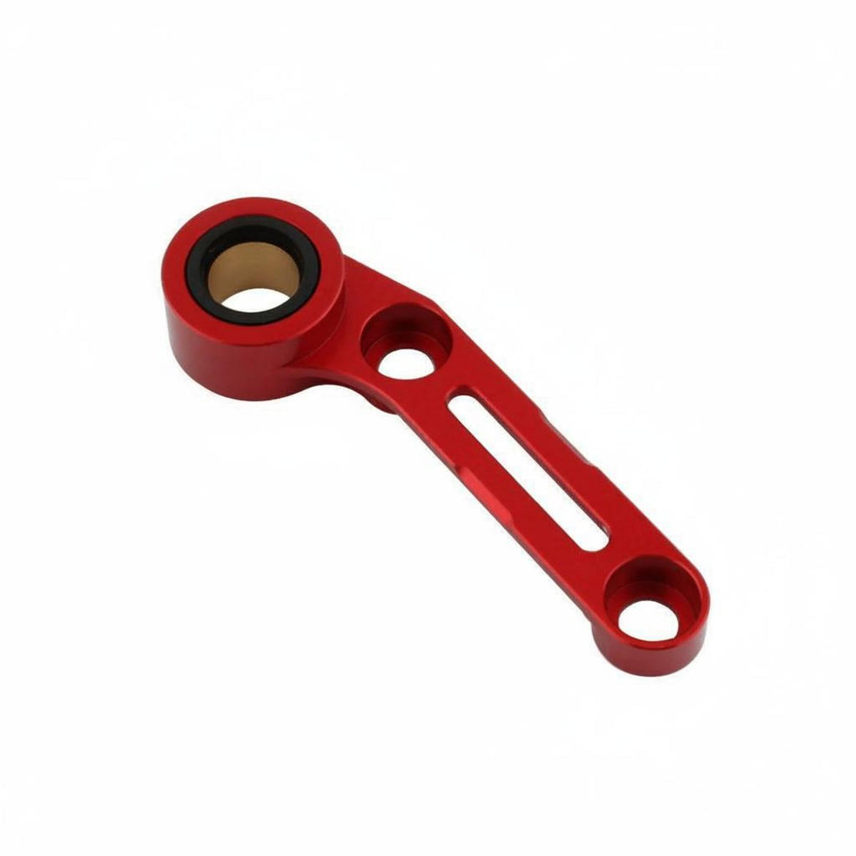 Aluminum Alloy Gear Shaft Support Bracket Anodized Finish Shifter Shaft Support Bracket Lightweight Design for Performance Riders, Racers