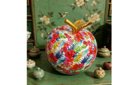 Fruit Candy Jar  Resin Candy Jar with Lid Festive Tabletop Ornament for Seasonal Display