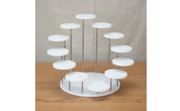 Versatile Use Multi Tier Display Stand Easy Assembly Acrylic Jewelry Holder Collectible Display Riser for Retail Shop