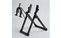 Aluminum Alloy Bike Wheel Truing Stand Anti-Rust Foldable Wheel Truing Stand Nickel-Plated Screws Compact Storage