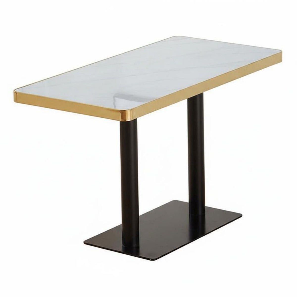 Sintered Sta Top 4-Seater Restaurant Table and Chairs robust Duty 4-Person Table and Chair Group long-lasting Construction Commercial Furnishing Easy to Clean for Food Stall owners, Business Owners, Restaurants, Canteens, Cafes, Bistro