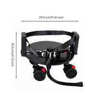 Golf Bag Wheel Base Swivel Golf Bag Platform with Wheels Slimline Mobile for Golfers