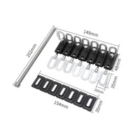 Depression Repair Pull Bar Paintless Depression Puller with Paintless Dent Removal Tabs Sheet Metal Puller Adjustable Pulling