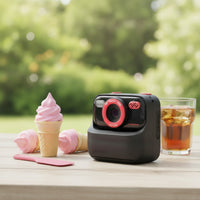 Thermal Printing Kids Instant Camera Compact Kids Digital Camera Mini Safe for Creative Play, Travel