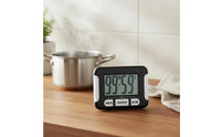 Countdown Timer Magnet Countdown Clock Large Screen Cooking Timer Electronic Timer Time Management Device User-friendly Interface Suitable for Students Study Kitchen Professional Exercise