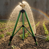 Adjustable Tripod Sprinkler Wide Coverage Extendable Sprinkler Head