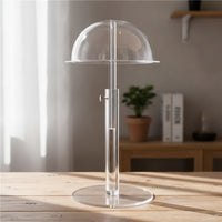 Hat Display Stand Clear Hat Rack Stand Adjustable for Collectors, Closet