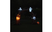 Spooky Inflatable Archway Inflate Inflatable Arch Outdoor Decoration Giant for Halloween Party, Yard, Lawn