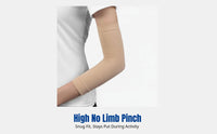 2 Pieces Compression Limb Sleeve Skin Art Cover-up Clothing Accessory Scar Concealment High Elasticity for Adults, Exercise