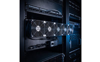 Inline Cooling Fan with Speed Controller High-Air Movement 5-Fan Cooling Unit Adjustable for Cabinet