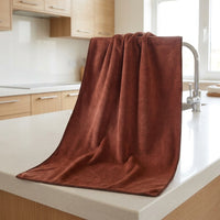 Large Cleaning Cloths and Microfibre Cloth, 70cm x 30cm Microfibre Cloth for Kitchen, High Absorbency Low-Lint Cleaning Cloths for Commercial Use