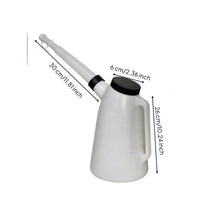 Screw-on Lid Angled Spout Oil Jug Side Handle Vehicle Accessory for Boats