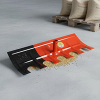 Manganese Steel Grain Rake Wear Resistant Grain Push Heavy Duty Flat Rake Head for Farmers