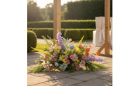 Artificial Floral Arrangement Realistic Look Artificial Flower Arrangement Authentic Petals Fake Flower Bouquet for Brides, Wedding, Party