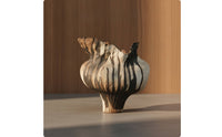 Mottled Home Decor Decorative Ceramic-Style Vase for Indoor Display
