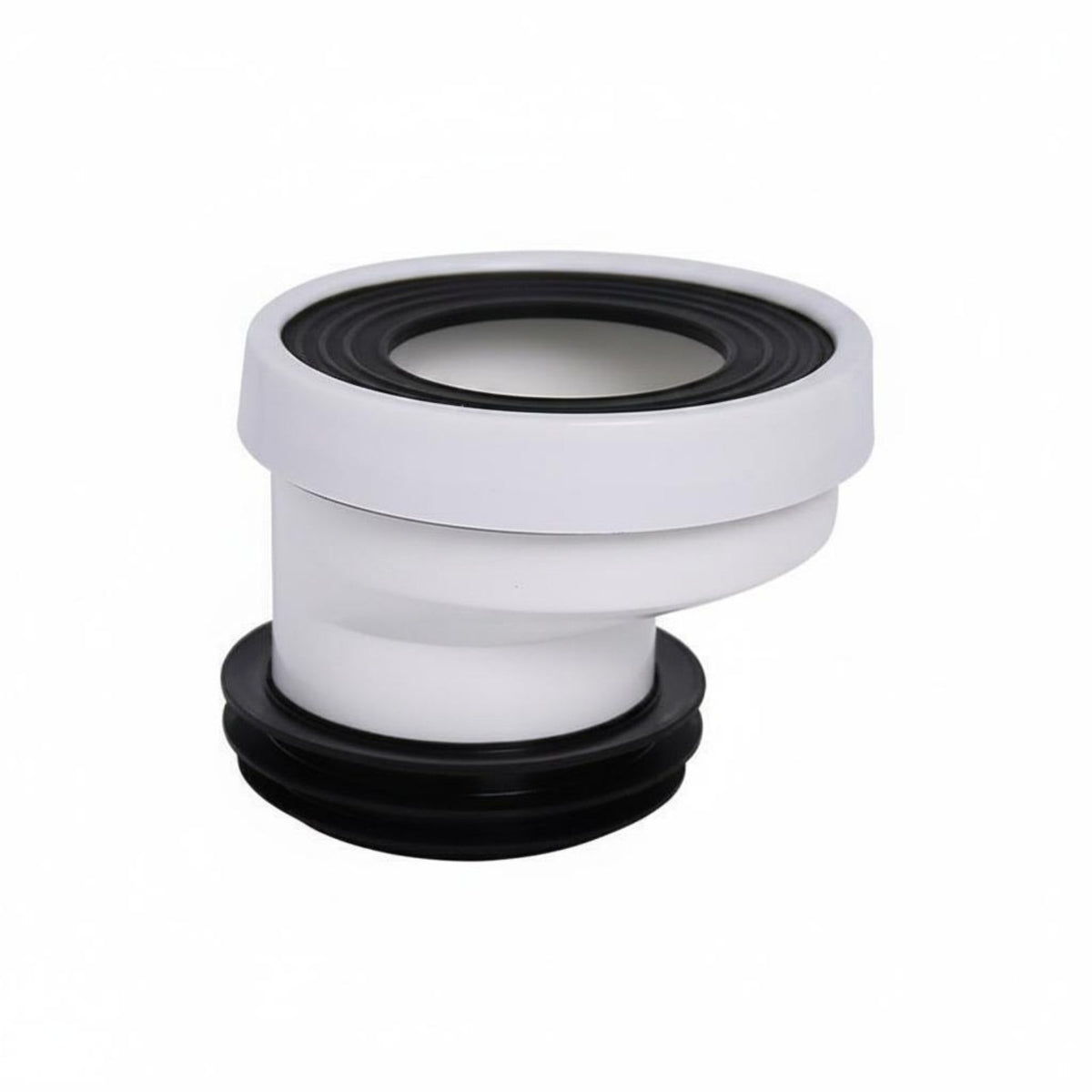 Toilet Drain Offset Connector Smell-Resistant Toilet Pan Offset Secure Fit Plumbing Fitting for Plumbers, DIY Renovators, Washroom Renovation