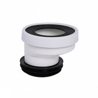 Toilet Drain Offset Connector Smell-Resistant Toilet Pan Offset Secure Fit Plumbing Fitting for Plumbers, DIY Renovators, Washroom Renovation