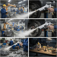 Metal Air Blow with Extension Tube Small Air Blow High-Pressure Tool Powerful for Diyers, Machinery Cleaning