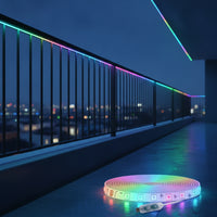 Bluetooth LED Strip with App Control Waterproof LED Strip Lights with Bluetooth Lighting Color Changing Flexible for Outdoor