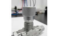 Inline Speed Adjuster Control Unit Good Sealing Performance Air-Powered Flow Regulation Control Unit Push-in Tubing Flow Control