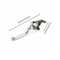 Adjustable Brake Lever Ergonomic Motorcycle Brake Lever Comfortable Component Long-Lasting for Motorcyclists, off-Road Riding